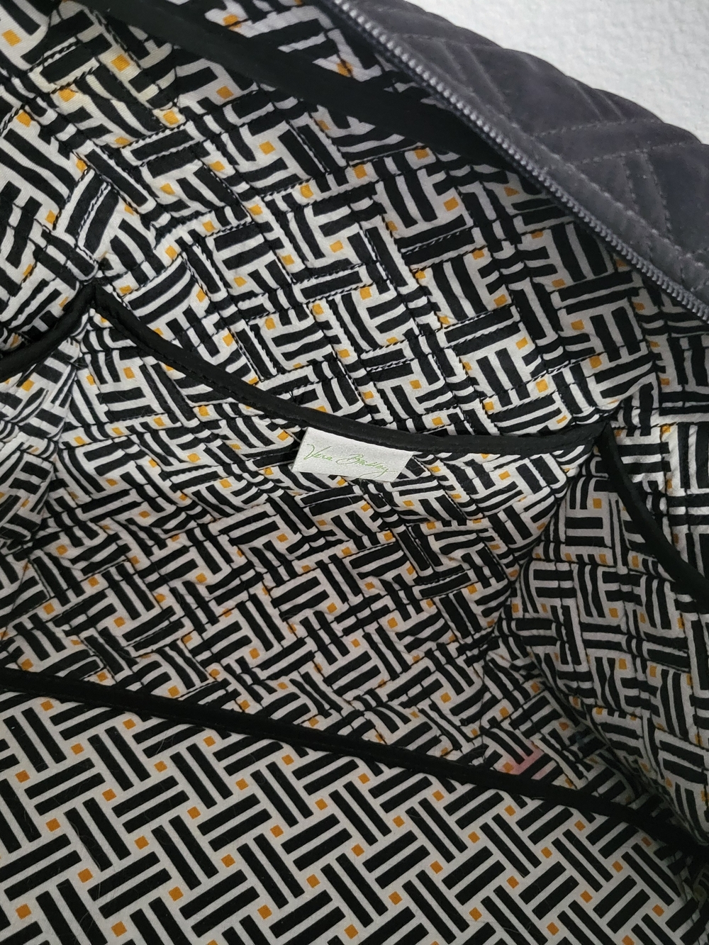 Black Quilted Travel Weekender Bag - Picture 11 of 16